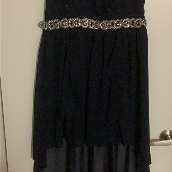 Beautiful Navy Bridesmaid Dress - Picture 4 of 5